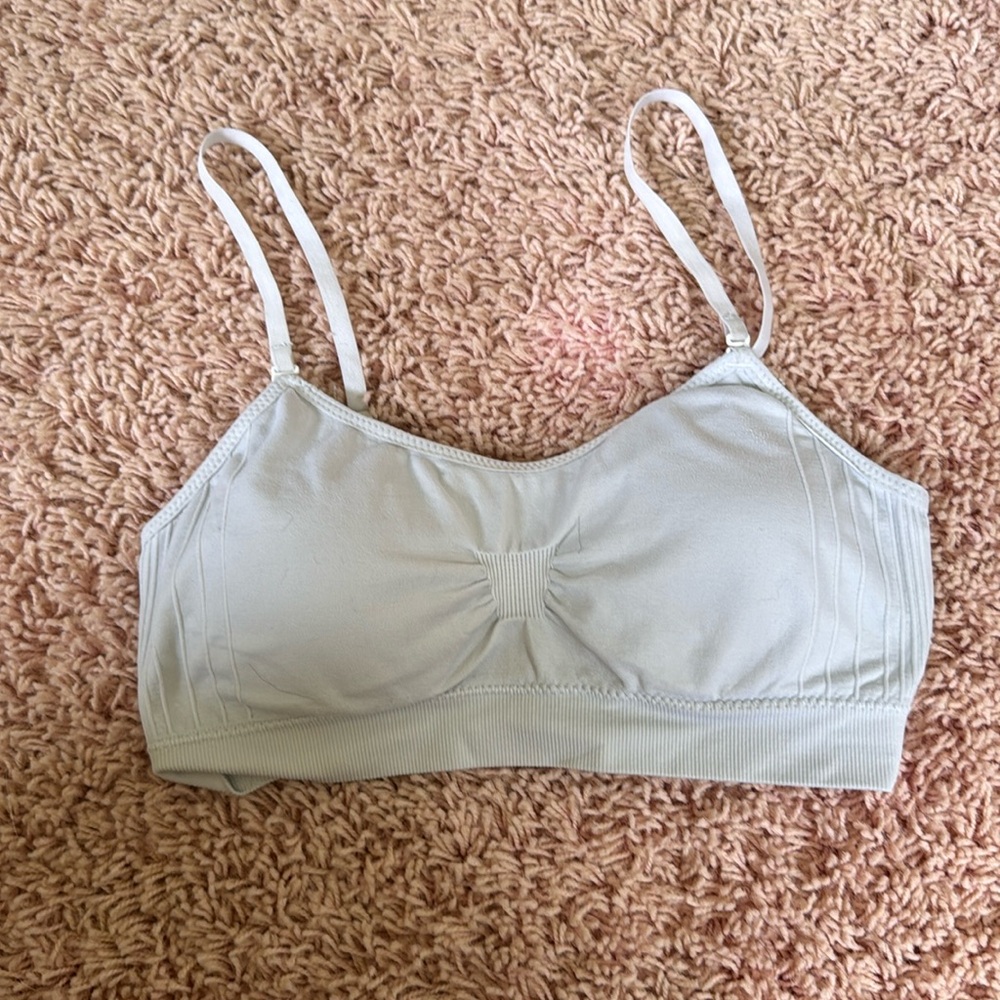 White Coobie Scoopneck Cami Bra